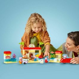LEGO DUPLO 10434 Set de Juego Supermercado de Peppa Pig – juguete infantil para niños de 2+ años