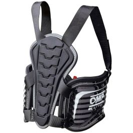 OMP OMPKK0-0048-A01-071-ML Chaleco Protector Costillas Espalda Karting Kart Pro Rib Negro Talla M-L Policarbonato Antimpactos