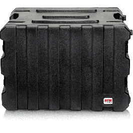 Gator Rack Flightcase G-Pro para 8 Unidades - 19" (Con Ruedas)