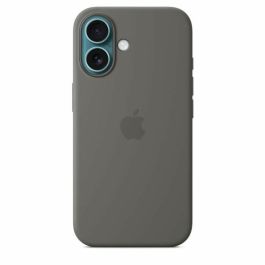 Apple iPhone 16 Funda de Silicona con MagSafe Gris Piedra