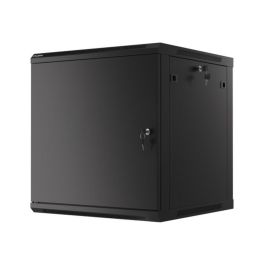 Lanberg WF01-6612-00B Armario Mural Rack 19 Pulgadas 12U Bastidor de Pared 60 kg Acero Negro
