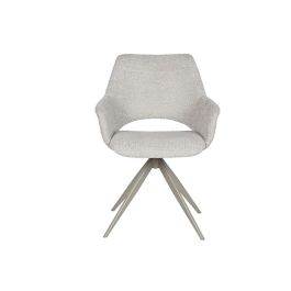 Silla Moderno DKD Home Decor Beige 60 x 82 x 61 cm Silla Moderno DKD Home Decor Beige 60 x 82 x 61 cm
