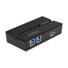 DeLOCK Interruptor USB 3.0 de 2 Ordenadores a 1 Dispositivo, 5 Gbit/s, Cable USB A-B Incluido, Negro (106 x 56 x 25 mm) Precio: 74.50000008. SKU: B1FJV4HNT9