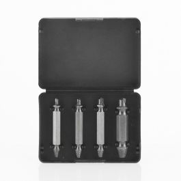 Brocas para Extraer Tornillos Dañados InnovaGoods 4 Unidades Brocas para Extraer Tornillos Dañados InnovaGoods 4 Unidades