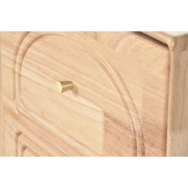 DKD Home Decor Cajonera Scandi Natural Qingyue Madera de Hevea 40 x 98 x 30 cm