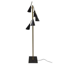 Lámpara de Pie DKD Home Decor Negro Dorado Metal Moderno (36 x 36 x 160 cm) Precio: 131.95000027. SKU: S3031481