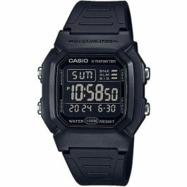 Casio W-800H-1BVES Reloj Digital Hombre con Iluminación LED, Cronómetro, Alarma, 10 bar Resistencia al Agua y 10 Años de Batería Casio W-800H-1BVES Reloj Digital Hombre con Iluminación LED, Cronómetro, Alarma, 10 bar Resistencia al Agua y 10 Años de Batería Precio: 39.49999988. SKU: S7233061