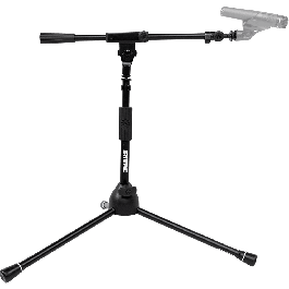 SBG Sbg Soporte de Micrófono Compacto de Perfil Bajo con Base Trípode y Altura Regulable para Amplificadores y Bombos, Construcción en Acero