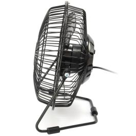 Equip Ventilador De Sobremesa USB Life 6" Plástico Negro