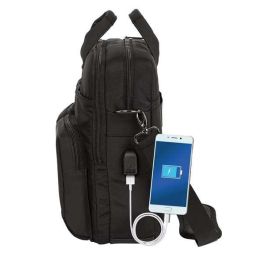 Safta Maletin Portatil 15,6"+Tab 10,6"+Usb Business Negro 41x33x9cm