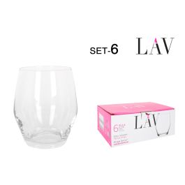 Lav Set de 6 Vasos Ella 370 cc - Colección Ella (8 Cajas)