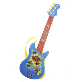 Guitarra y microfono de pie toy story con amplificador (altura regulable)