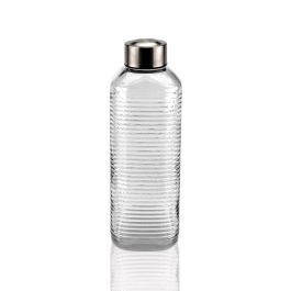 Botella de Agua Versa Transparente Vidrio Aluminio 1 L 8,3 x 23,5 x 8,3 cm Precio: 4.49999968. SKU: B12HD8Q33S