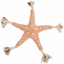 Juguete para perros Trixie Poliéster Algodón 32 cm Marrón Estrella de mar
