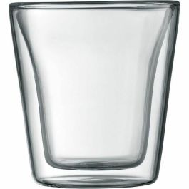 Bodum BOD0727015575056 Juego de 2 Vasos Doble Pared 0.1 L Transparente