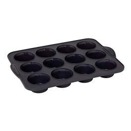5Five Molde para 12 Muffins de Silicona Gris 33 x 23,5 x 3,5 cm, Medida Muffin ø6,5 cm Precio: 15.94999978. SKU: S7909891