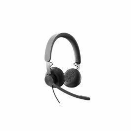 Logitech 981-000870 Auriculares con Diadema Zone Wired MSFT Teams USB-C Alámbrico Gris