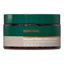 BONUSAN Magnesio Malato y Citrato en polvo 130g sabor limón, reduce cansancio y fatiga, fácil de disolver Precio: 22.4999995. SKU: B1D2PRDVZW