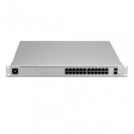 Ubiquiti UniFi Pro 24-Port PoE Interruptor Gestionado L2/L3 Gigabit Ethernet (10/100/1000) 1U Plata