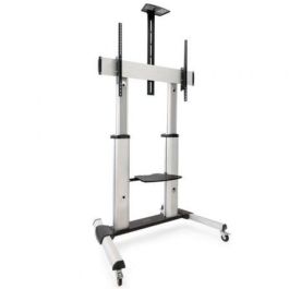 TOOQ Soporte de suelo de aluminio con ruedas para pantallas 60"-100", VESA 1000x600, FS20300M-B TOOQ Soporte de suelo de aluminio con ruedas para pantallas 60"-100", VESA 1000x600, FS20300M-B