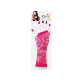 Guantes Rejilla Fucsia Mujer Adulto