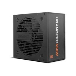 Nox NXURPRO550BZ Fuente de Alimentación Urano PRO 550W 80 Plus Bronze con Ventilador 120mm PWM y Cables Planos