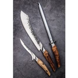 Forged AUC1697718801296 Afilador de Acero KATAI VG10 con Mango de Madera de Raíz – 43,5 cm de Largo Precio: 94.68999958. SKU: B1GCG66AGX