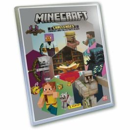 Panini Pack de Inicio Minecraft TC 4 - Carpeta + 2 Fundas + 1 Parche + 1 Carta EL PAN8051708015430