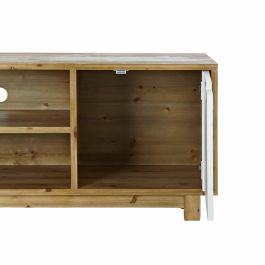 Mueble Tv Moderno DKD Home Decor Marron Blanco 38 x 53 x 140 cm