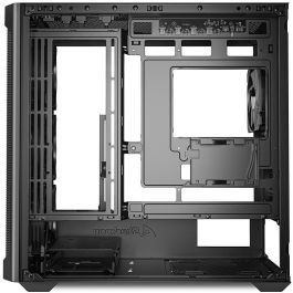 Sharkoon MK4W RGB Micro-ATX Caja PC | Negro con Panel Lateral de Cristal y Ventiladores RGB