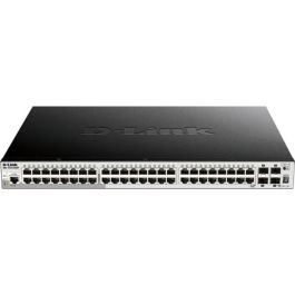 D - link Switch Gestionado L3 DGS-1510-52XMP, 48 Puertos Gigabit Ethernet + 4 Puertos SFP+, Soporte 10G Precio: 1704.69000031. SKU: S55157998