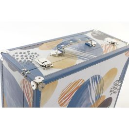 Caja Urban DKD Home Decor Multicolor Multicolor 19 x 34 x 43 cm Set de 2 Caja Urban DKD Home Decor Multicolor Multicolor 19 x 34 x 43 cm Set de 2