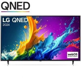 LG 43QNED80T6A Televisor QNED 4K Ultra HD 43" Smart TV webOS 24, Procesador α5 Gen7, HDR10, Dolby Atmos para Gaming y Cine Precio: 397.89000031. SKU: B16HF4HDZ6