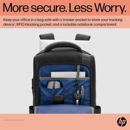 HP Renew Executive Mochila para Portátil 16 Pulgadas, Funcional y Versátil, Fabricada con Plásticos Reciclados