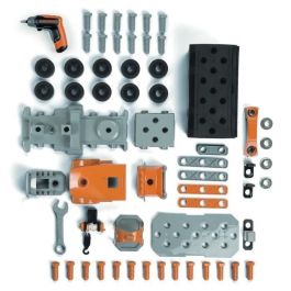Smoby SMO3032163609414 - Black+Decker Camión DIY + Destornillador de Juguete para Niños a partir de 3 años