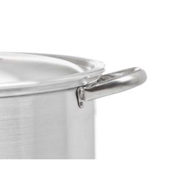 Olla de Aluminio Kinvara 36 cm 30 L - Apta para Gas, Horno y Lavavajillas (2 Unidades) Olla de Aluminio Kinvara 36 cm 30 L - Apta para Gas, Horno y Lavavajillas (2 Unidades)