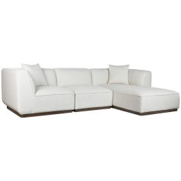 Sofa Scandi DKD Home Decor Crema 171 x 72 x 279 cm Sofa Scandi DKD Home Decor Crema 171 x 72 x 279 cm