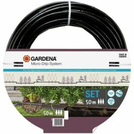 Gardena Kit de iniciación: 50 m de tubería de goteo incorporada y tapa del extremo de línea - 13501-20 Precio: 81.95000033. SKU: B175LWEJYZ