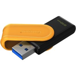 Kingston DTXS/512GB Pendrive DataTraveler Exodia S 512GB Amarillo USB 3.2 Gen 1 Almacenamiento Portátil con Tapón Giratorio
