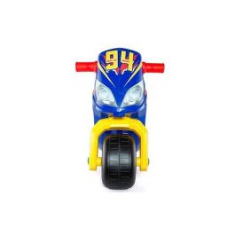 Correpasillos moto cross race azul 64 cm