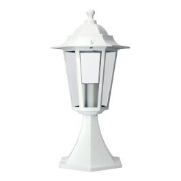 Edm Aplique Exterior Zurich Aluminio Cristal Blanco E27 60W IP44 Sobremuro Precio: 13.89000019. SKU: S7916446