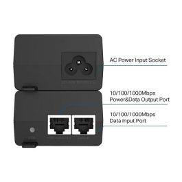 Omada PoE+ Injector Adaptador Gigabit 802.3at/af para Redes Ethernet con Alimentación por Cable hasta 100m Omada PoE+ Injector Adaptador Gigabit 802.3at/af para Redes Ethernet con Alimentación por Cable hasta 100m