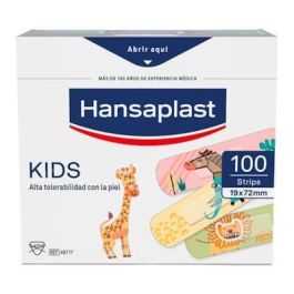 Hansaplast Apósitos Universal Kids Animales, 100 unidades. Resistentes al Agua, Hipoalergénicos, Retirada Sin Dolor. Bloquea 99% Suciedad. Precio: 11.79000042. SKU: B1D66BA3B3