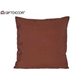 Cojín de terciopelo naranja 45x45 cm - Giftdecor (8 Unidades) Cojín de terciopelo naranja 45x45 cm - Giftdecor (8 Unidades)