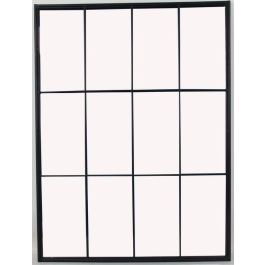 Espejo Loft DKD Home Decor Negro 2 x 120 x 90 cm