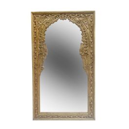 DKD Home Decor Espejo Árabe Natural de Pared Grande en MDF y Cristal, Diseño Decorativo Oriental 120 x 70 x 4 cm Precio: 156.78999952. SKU: B1B4MM6DJD