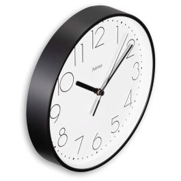 HAMA Reloj de Pared Salina, Negro