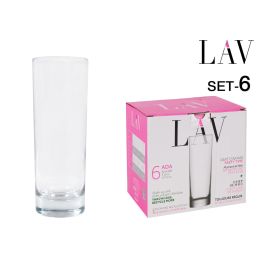 Lav Set 6 Vasos Tubo Ada de 315 cc, 6 unidades, ø6 x 16.6 cm (8 Cajas) Precio: 49.69000036. SKU: B1GGBLSAJQ