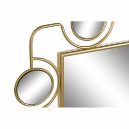 Espejo de pared DKD Home Decor Negro Dorado 70 x 2 x 100 cm Vintage Espejo de pared DKD Home Decor Negro Dorado 70 x 2 x 100 cm Vintage