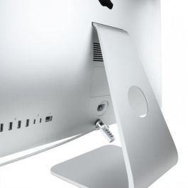 TOOQ CABLE DE SEGURIDAD T-LOCK CON COMBINACION PARA PORTATILES - BLOQUEO DE 4 DIGITOS - ACERO 4.5MM - LONGITUD 1.50M